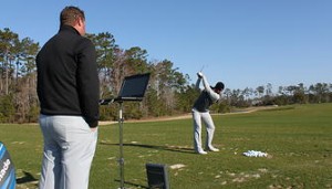 trackman used at golf camp